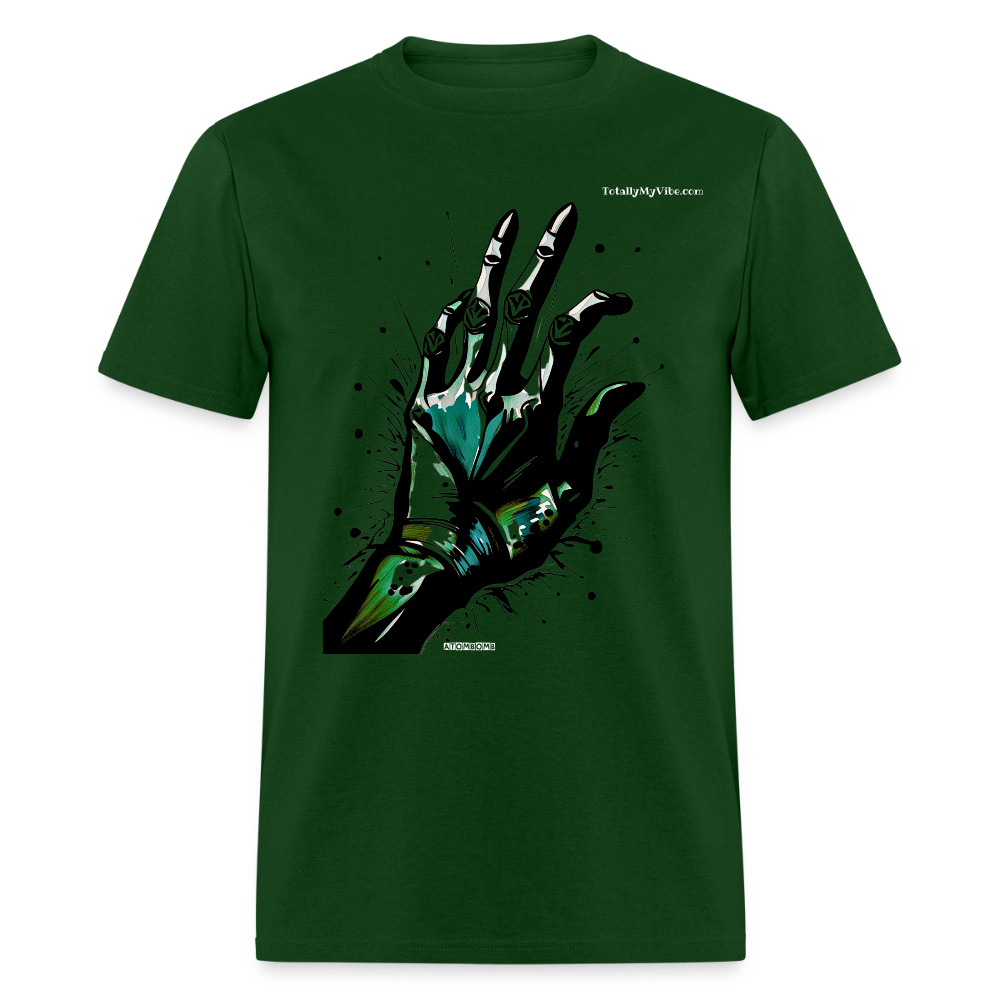 ATOMBOMB'S Sacred Hand Design - forest green