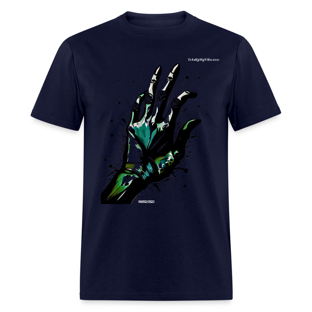 ATOMBOMB'S Sacred Hand Design - navy