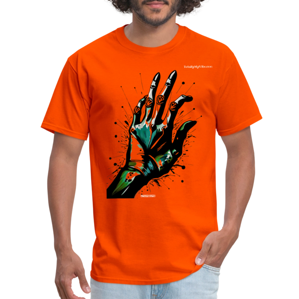 ATOMBOMB'S Sacred Hand Design - orange