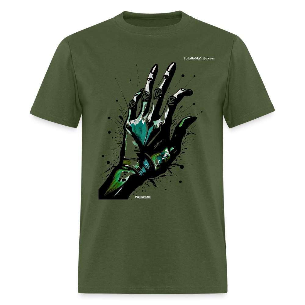 ATOMBOMB'S Sacred Hand Design - military green